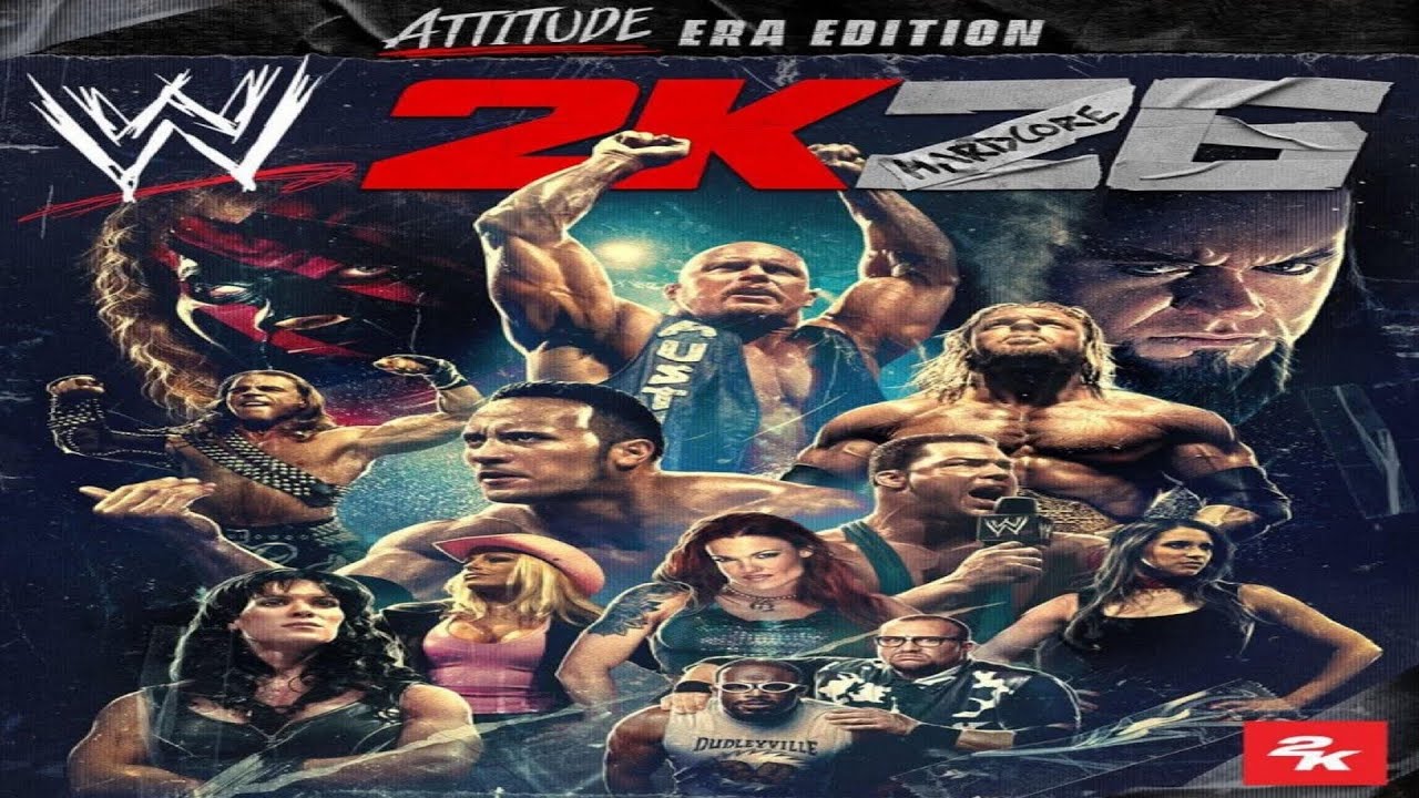 WWE 2k26 Attitude Era ppssp mod Beta Undertaker vs Kane