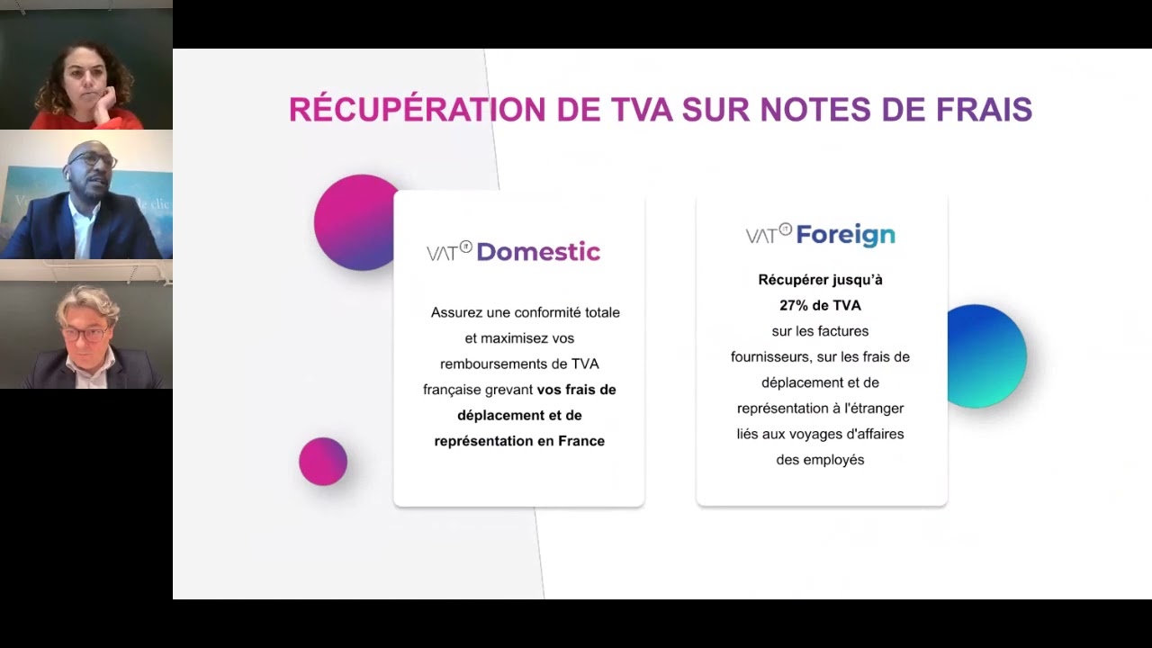 Webinar: La TVA sur les notes de frais