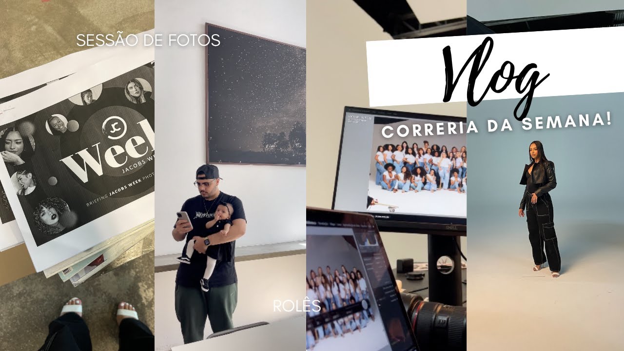 SEMANA DE EVENTOS, COMPUTADOR NOVO, SESSÃO DE FOTOS, TRABALHOS E CUIDANDO DA LILI!