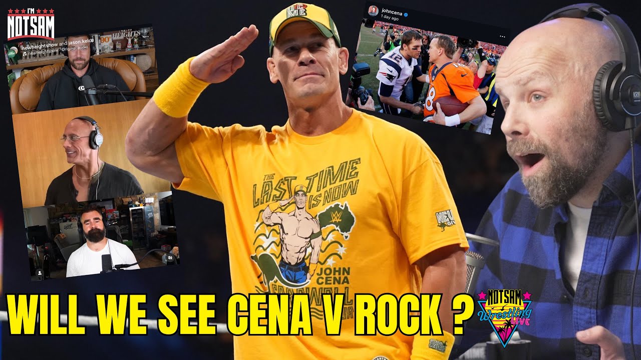 Троллингуют ли друг друга Рок и Джон Сина в Instagram? И… почему? | Notsam Wrestling Update
