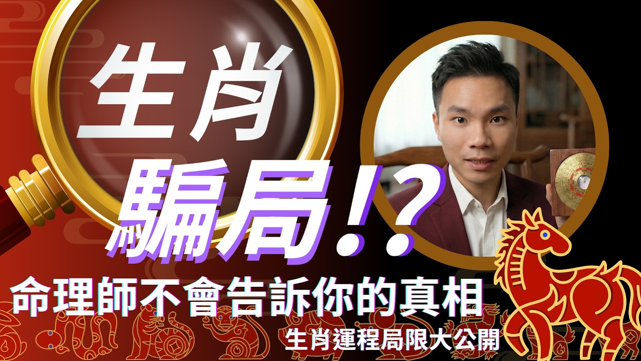【生肖運程騙局? 】命理師不會告訴你的真相｜生肖運程局限大公開｜2026丙午馬年｜ Sanses｜  #2026 #生肖運程 #八字教學 #沖太歲 #2026運程 #玄學真相 #算命師秘密 #丙午馬年