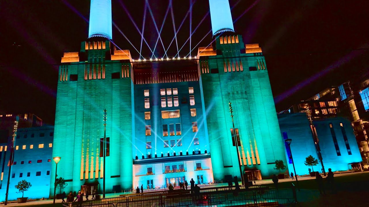 Walking London’s Battersea Power Station | London Walk 4K HDR