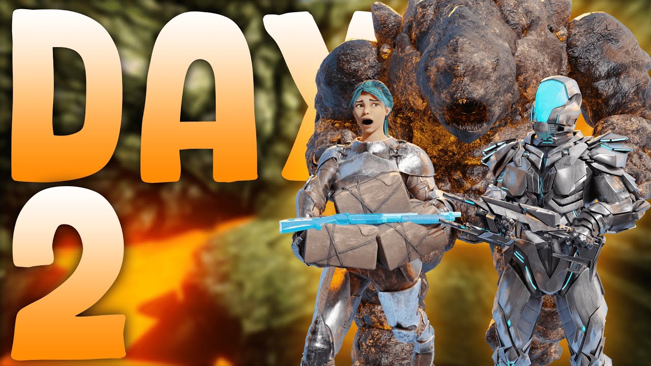 How We Dominated Lava Golem For INSANE Blueprints! - ARK PvP
