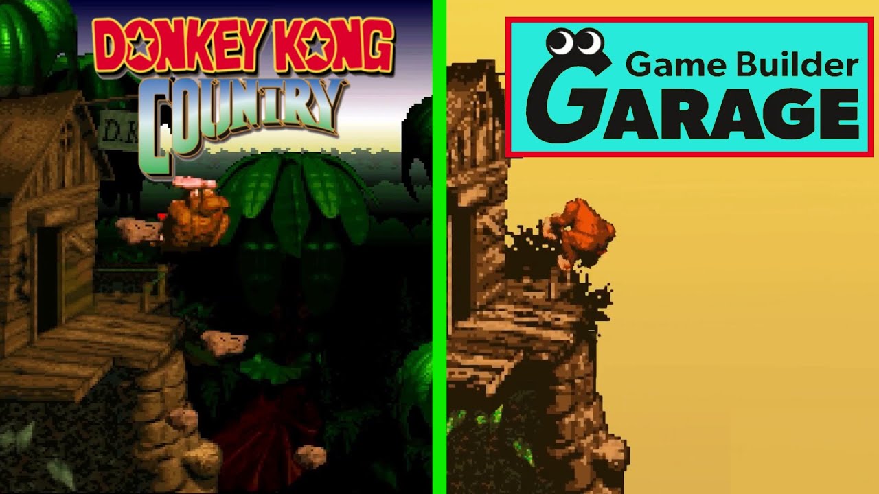 Donkey Kong Country in Game Builder Garage