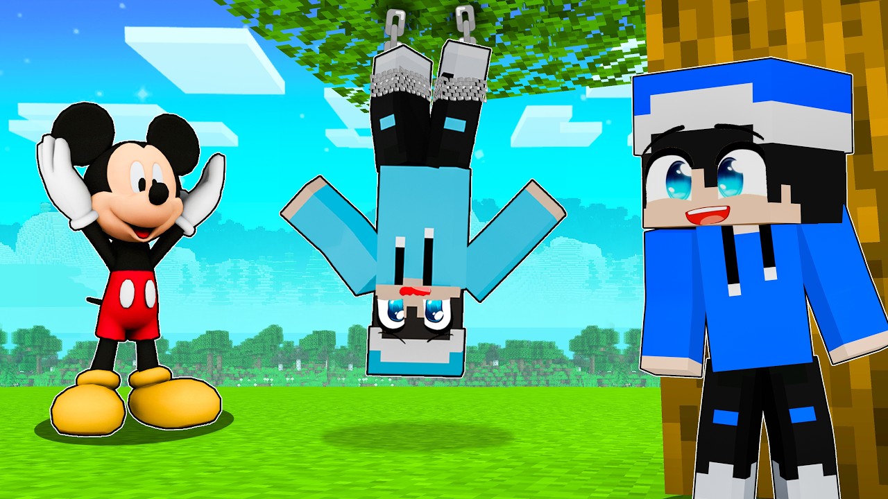 ماين كرافت لكن اخوي الصغير صار مجنون !!؟ 🤯😂