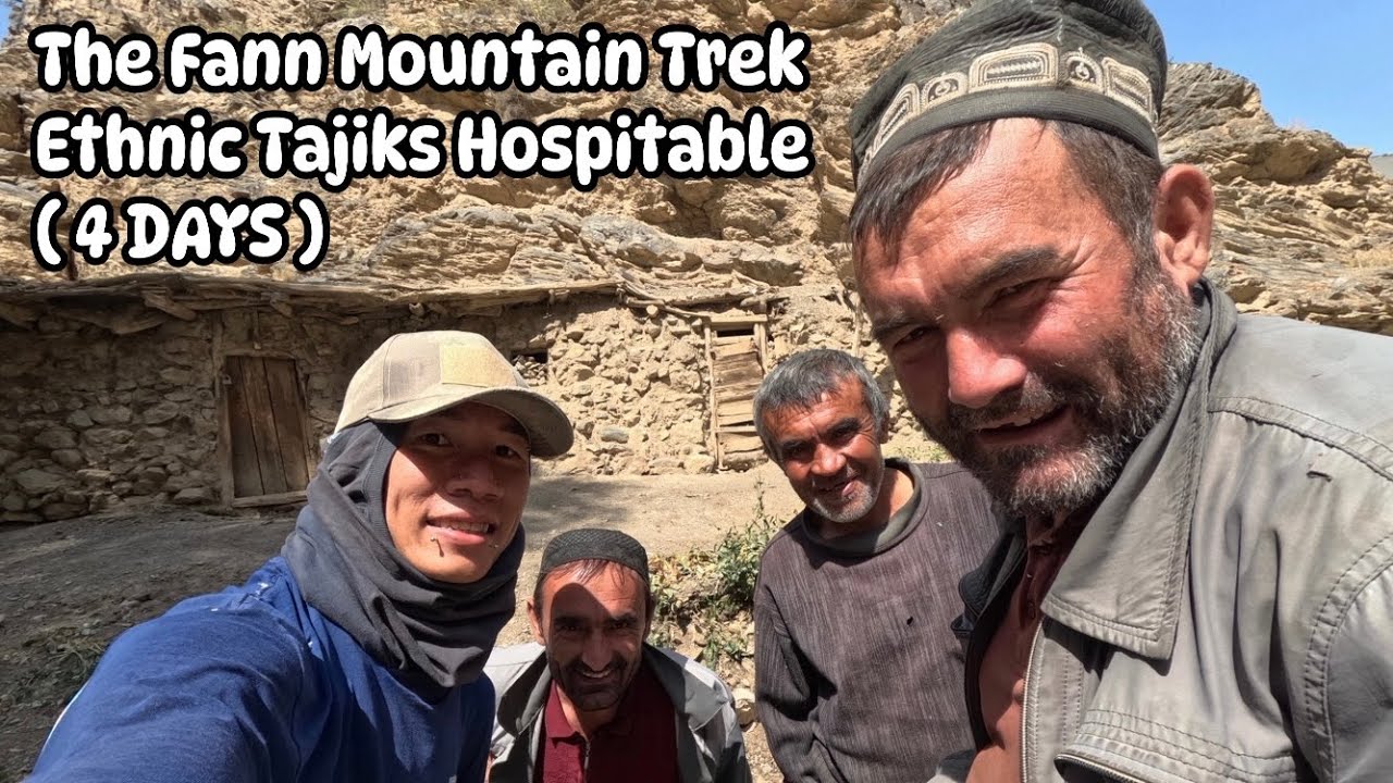The Fann Mountain Trek | Panjakent Tajikistan | Ethnic Tajiks Hospitable | BEST DAY OF MY LIFE