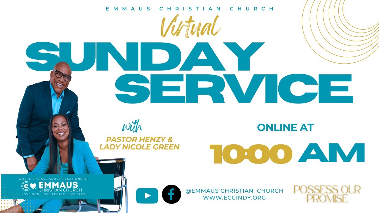 Virtual Worship Experience Sunday with Emmaus Christian Church
