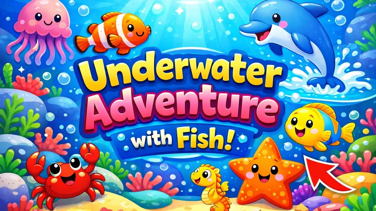 Underwater Adventure with Fish 🐟