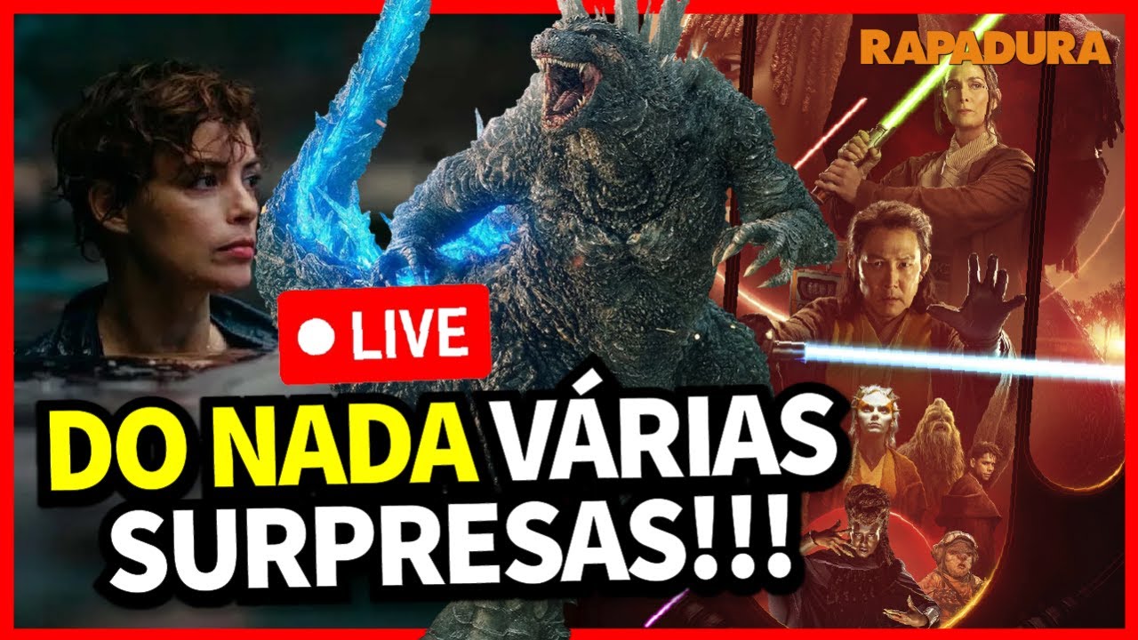 GIRO NOS STREAMINGS #128 | Godzilla Minus One, The Acolyte e Sob as Águas do Sena