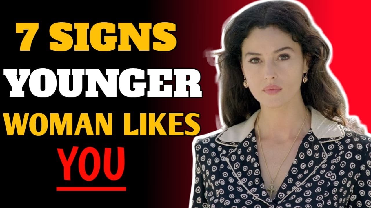 7 Signs a Younger Woman Likes you (But Trying To Hide it)