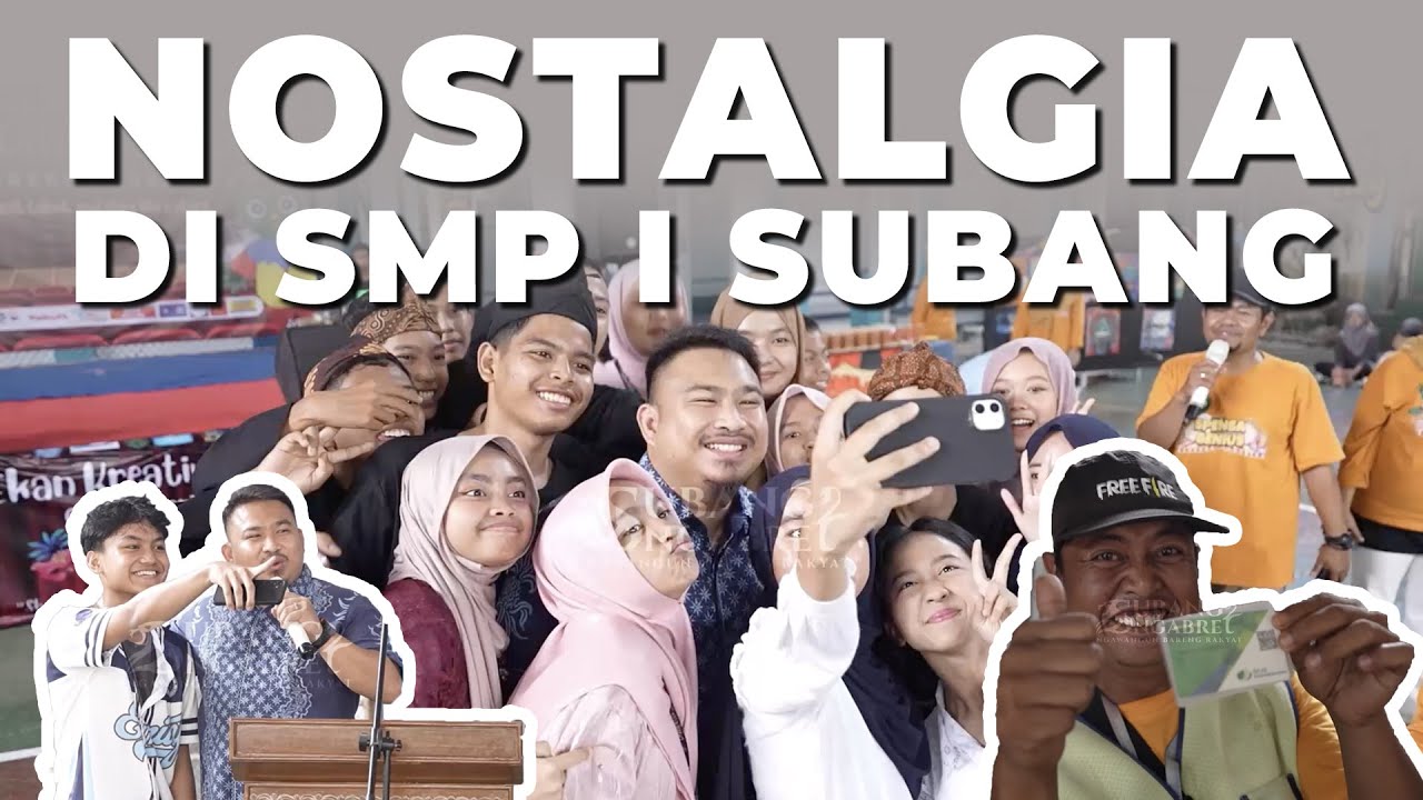 NOSTALGIA DI PEKAN KREATIVITAS SISWA SMPN I SUBANG | CATATAN HARIAN KANG REY #115