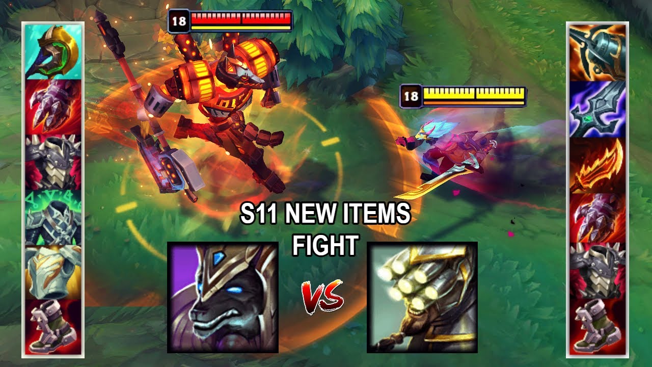 NASUS vs MASTER YI S11 NEW ITEMS FULL BUILD FIGHTS & Best Moments!