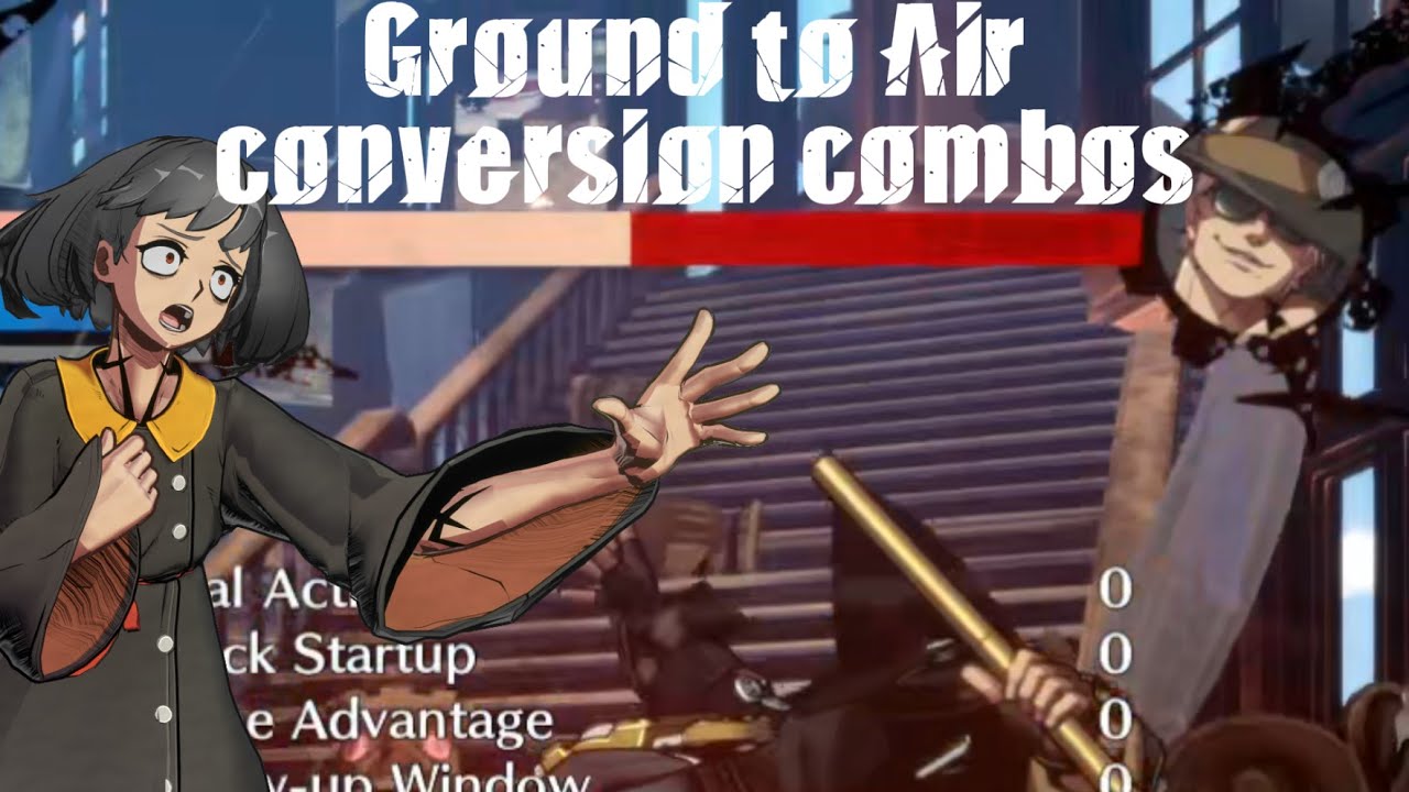 Learning a mid to wall air combo | Guilty Gear Strive combos