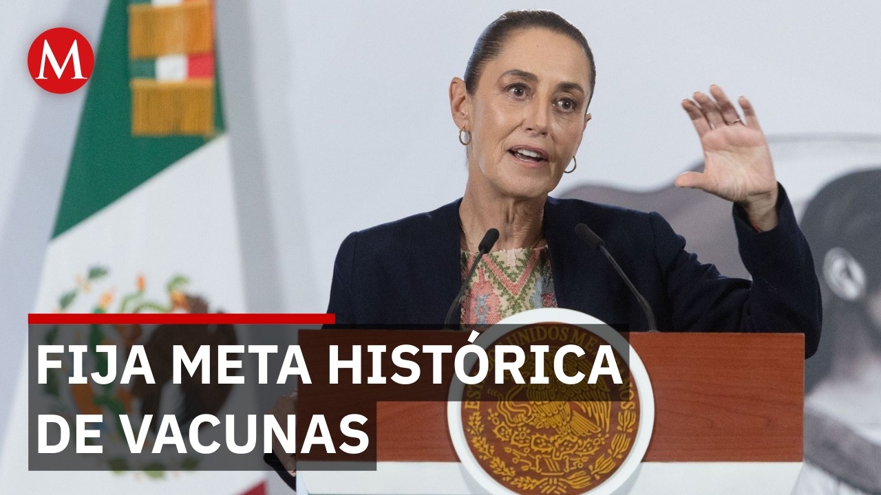 Gobierno de México buscará vacunar a 2.5 millones de personas semanalmente