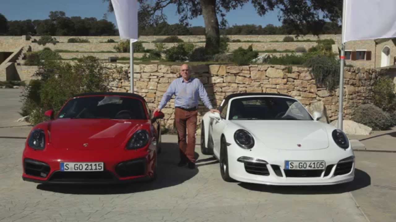 Porsche 911 Targa GTS & Porsche Boxster GTS im Vergleich