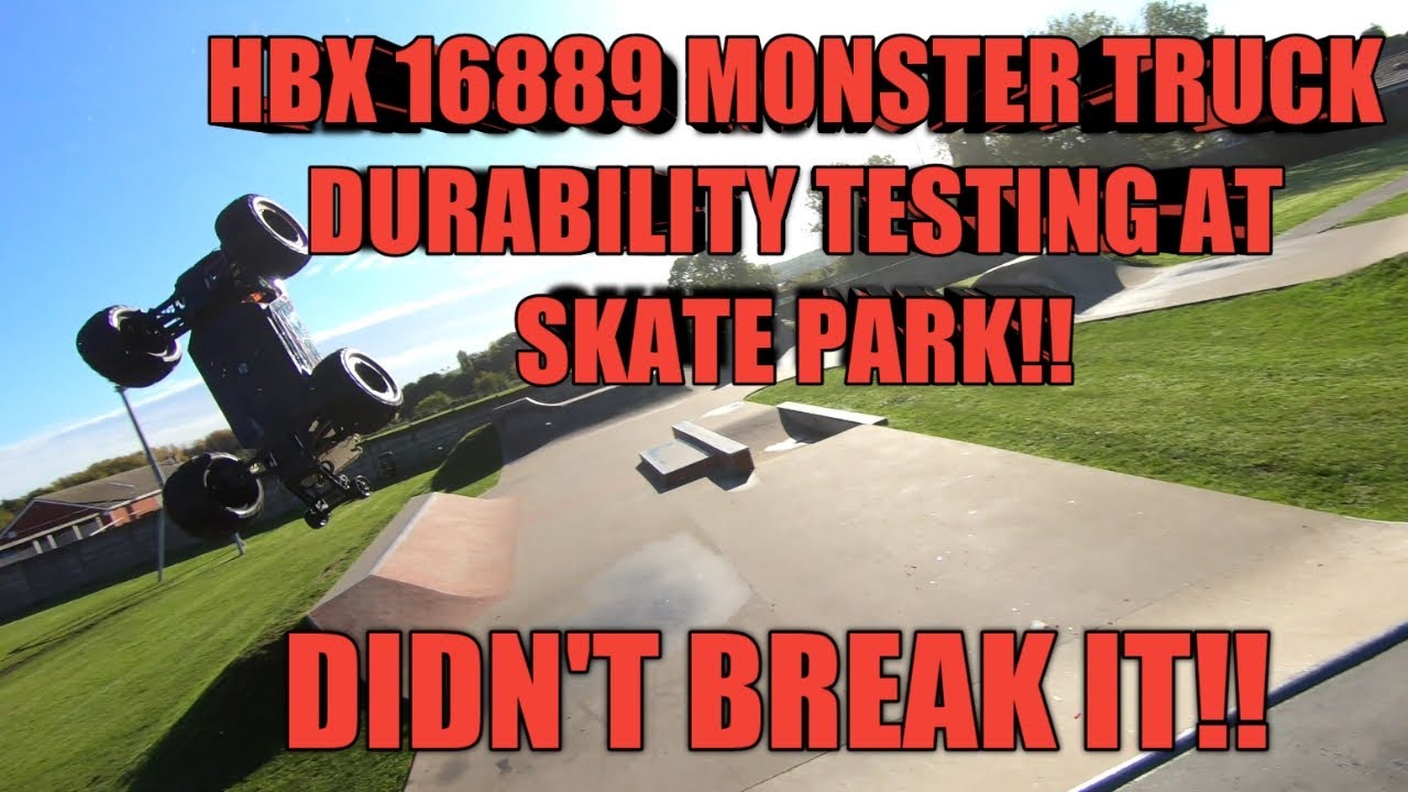 HBX 16889 MONSTER TRUCK DURABILITY TESTING!! (didn't break it!)