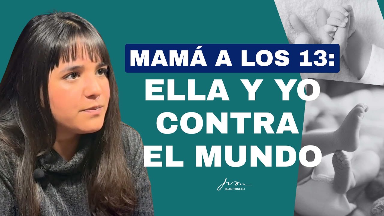 Fui mamá a los 13: lo que no tuve se lo doy a mi hija