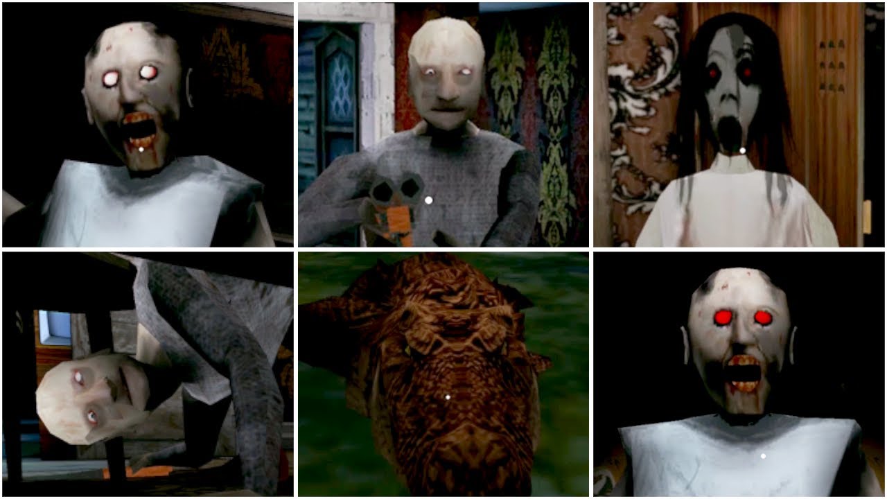 GRANNY Chapter 3 ALL JUMPSCARES
