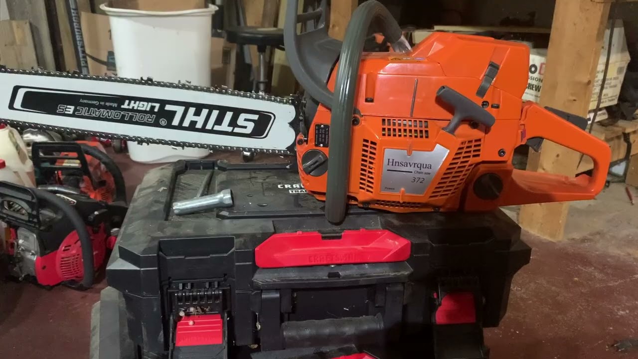 Clone Husqvarna #amazon  372xp Chainsaw review $168