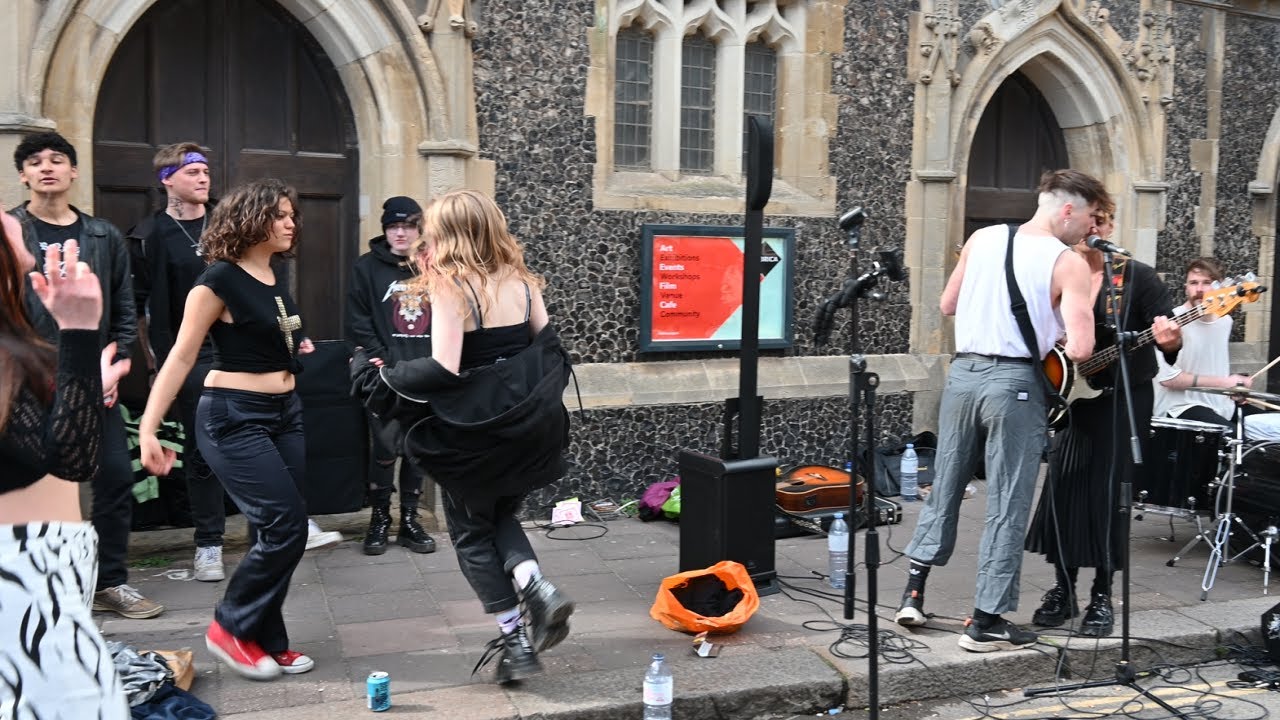[4K] May 2022( PART 7 ) The Most Popular Rock Push Band of All Time Brighton building Gallery ,UK