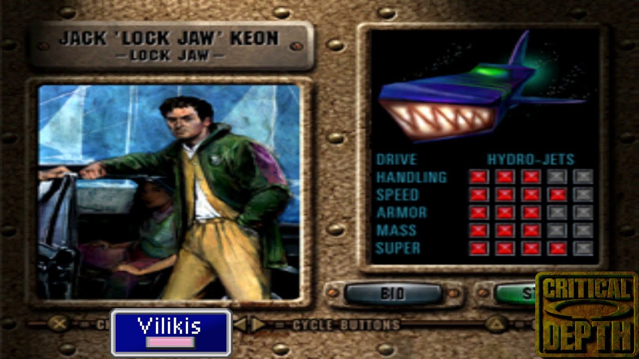Critical Depth - Lock Jaw/Jack 