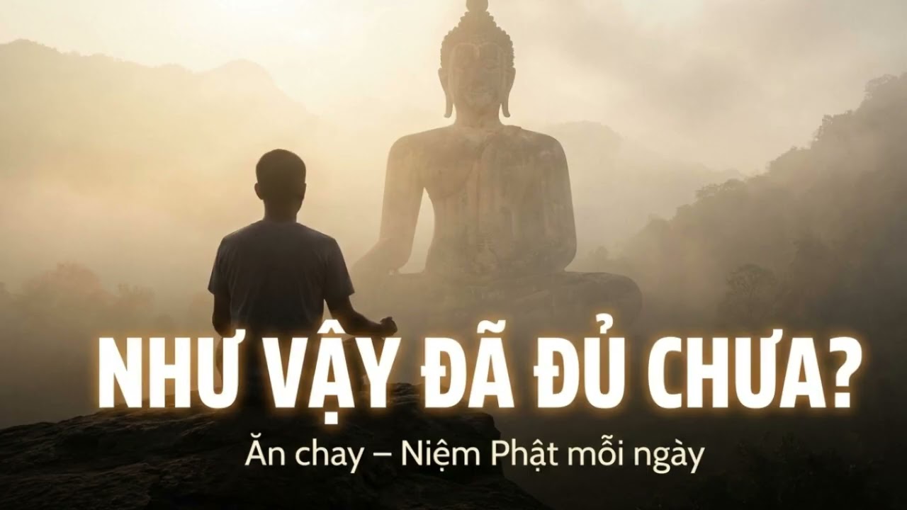 CON ĂN CHAY VÀ NIỆM PHẬT HẰNG NGÀY LIỆU ĐÃ ĐỦ? | BÀI PHÁP THỨC TỈNH KHIẾN NHIỀU NGƯỜI GIẬT MÌNH