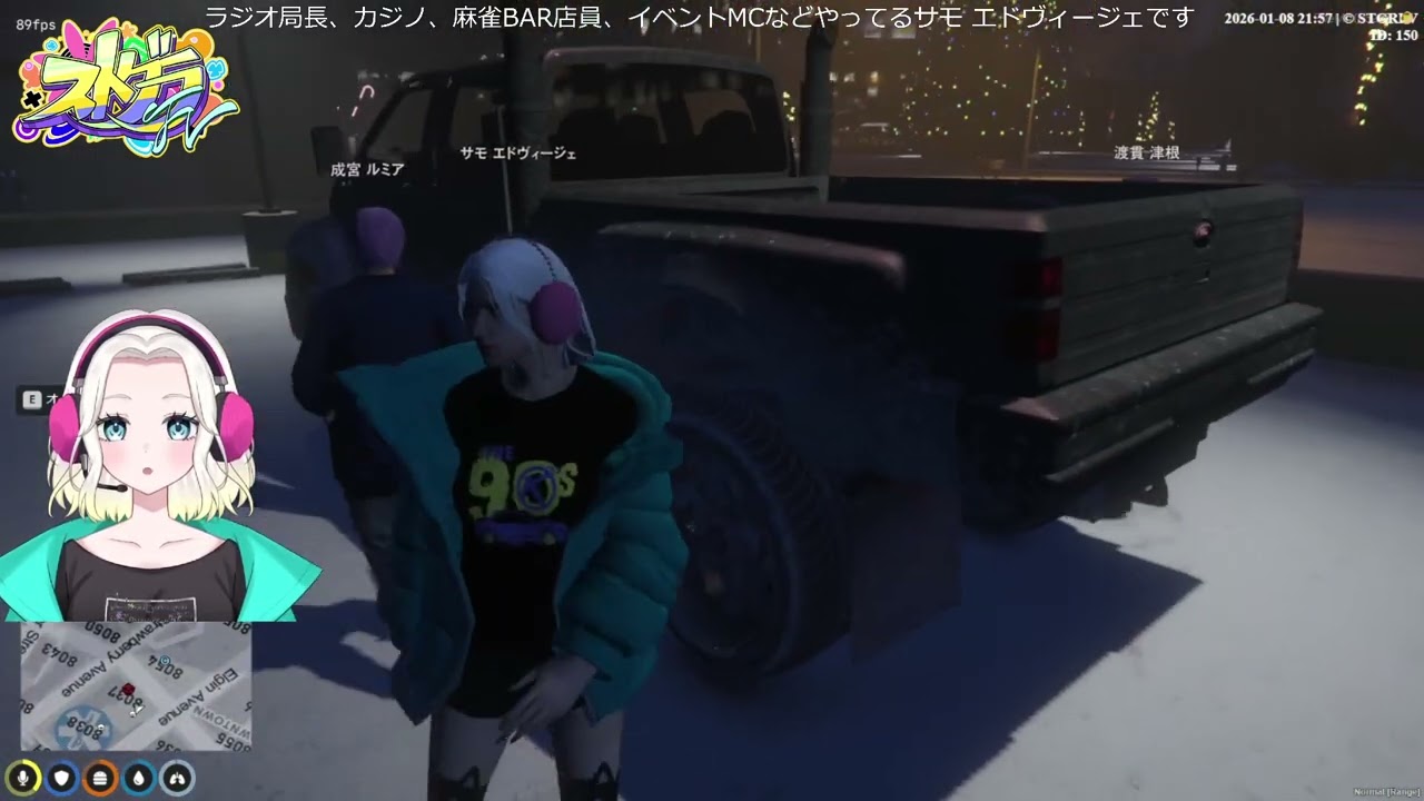 【#ストグラFV】#383 新しい車がカジノに入ったよ！【サモ エドヴィージェ�