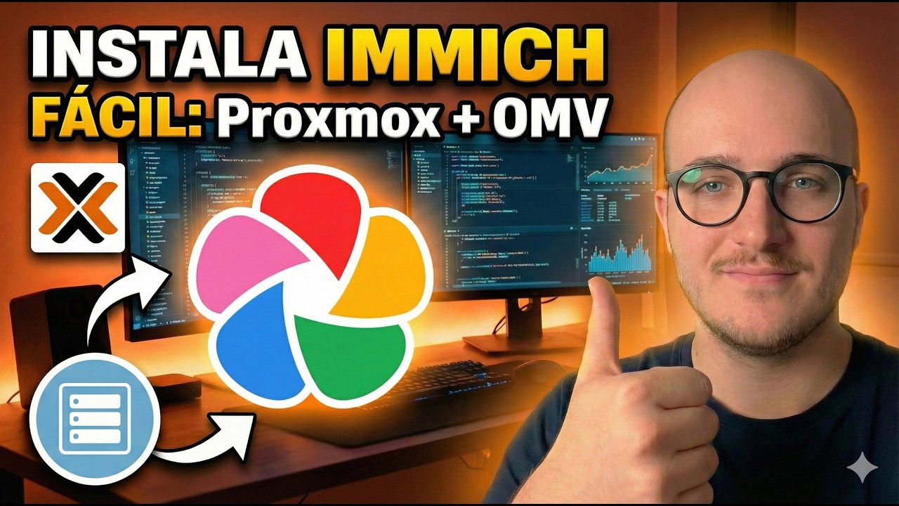 📂 Immich paso a paso | tu propio Google Photos en casa 🔒 #Immich #GoogleFotos #SelfHosted #NAS