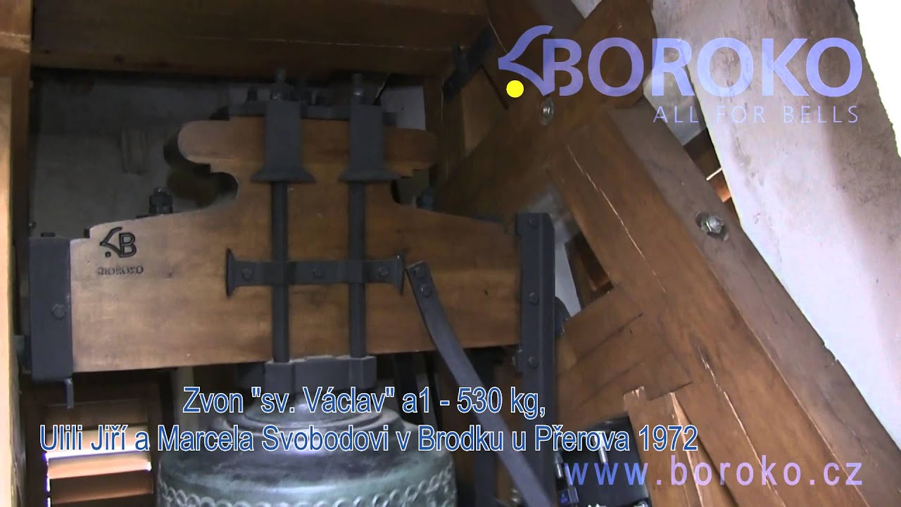 BOROKO zvony - Ludslavice, kostel sv. Václava, montáž zvonů