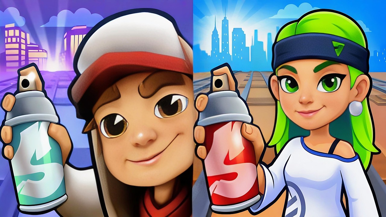 Subway Surfers 🆚 Street Rush Running Game Games Comparison 
