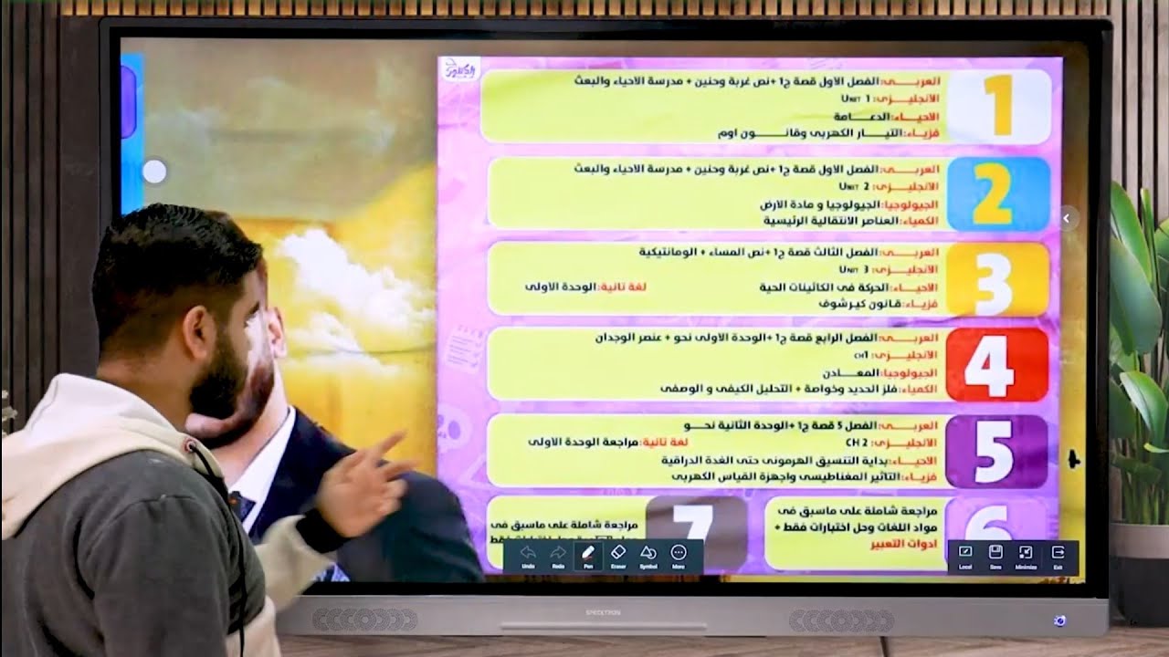 جدول لم المنهج ف شهر تالته ثانوي 🥰 لم التراكمات 