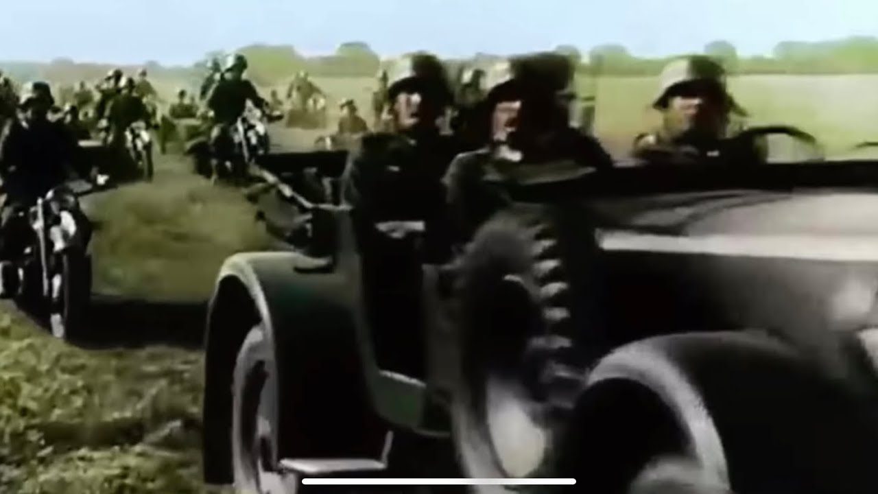 Battle of France 1940 Rare Footage / Invasion Frankreich 1940 Wehrmacht