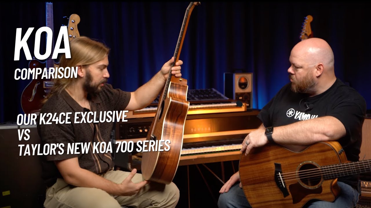Similar... But Very Different | Comparing Taylor's NEW All-Koa 700 Series With Our Exclusive K24ce