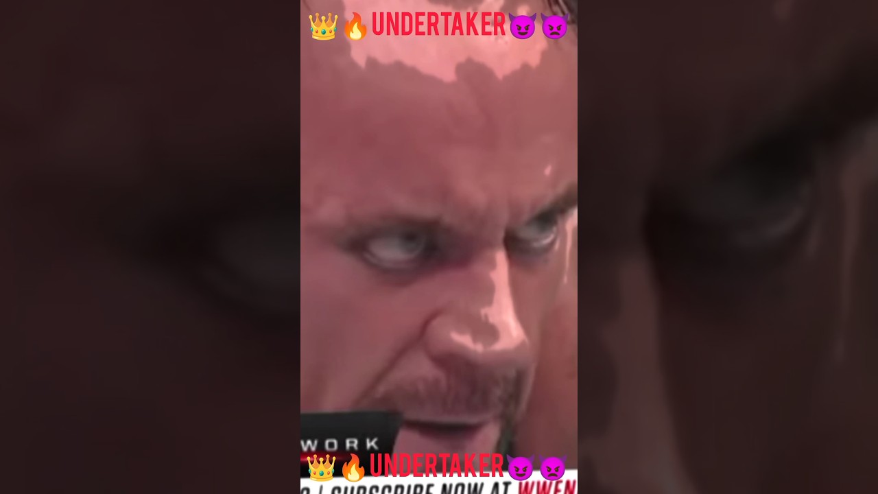 😈👿UNDERTAKER🔥👑💄 DESTROYED THE GREAT KHALI #wwe #undertaker #thegreatkhali #shorts #vs #destroyed#ww2