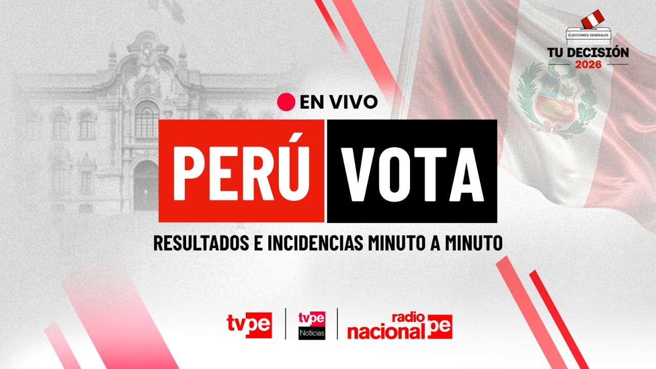 🔴 EN VIVO: Elecciones Generales Per&uacute; 2026 🇵🇪 | Resultados y &Uacute;ltimas Noticias HOY 13 de abril