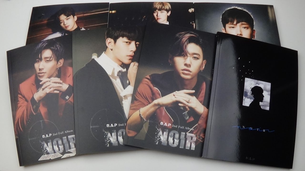 Unboxing B.A.P 비에이피 2nd Korean Studio Album NOIR (All Versions!)