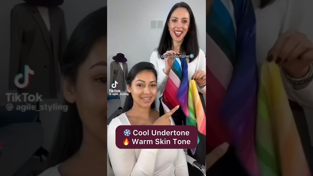 Color Analysis: Cool Undertone + Warm Skin Tone