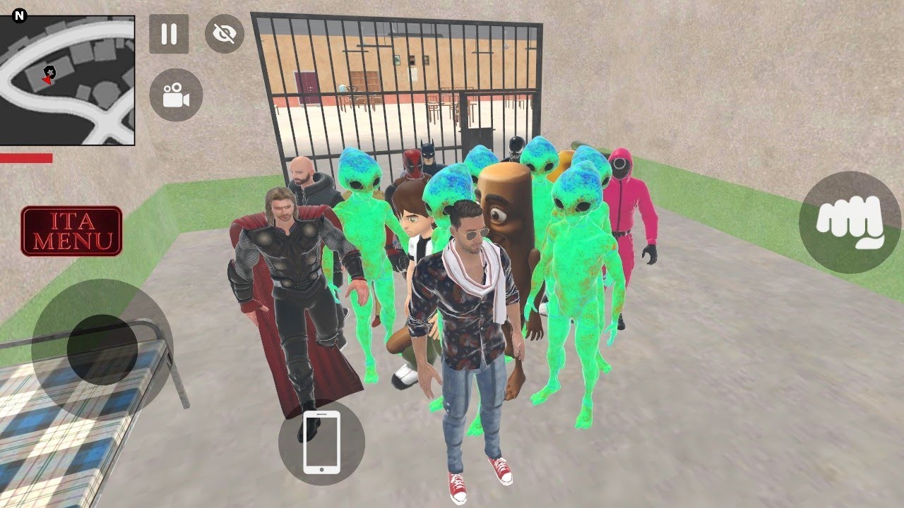 Indian thief Auto simulator game video 