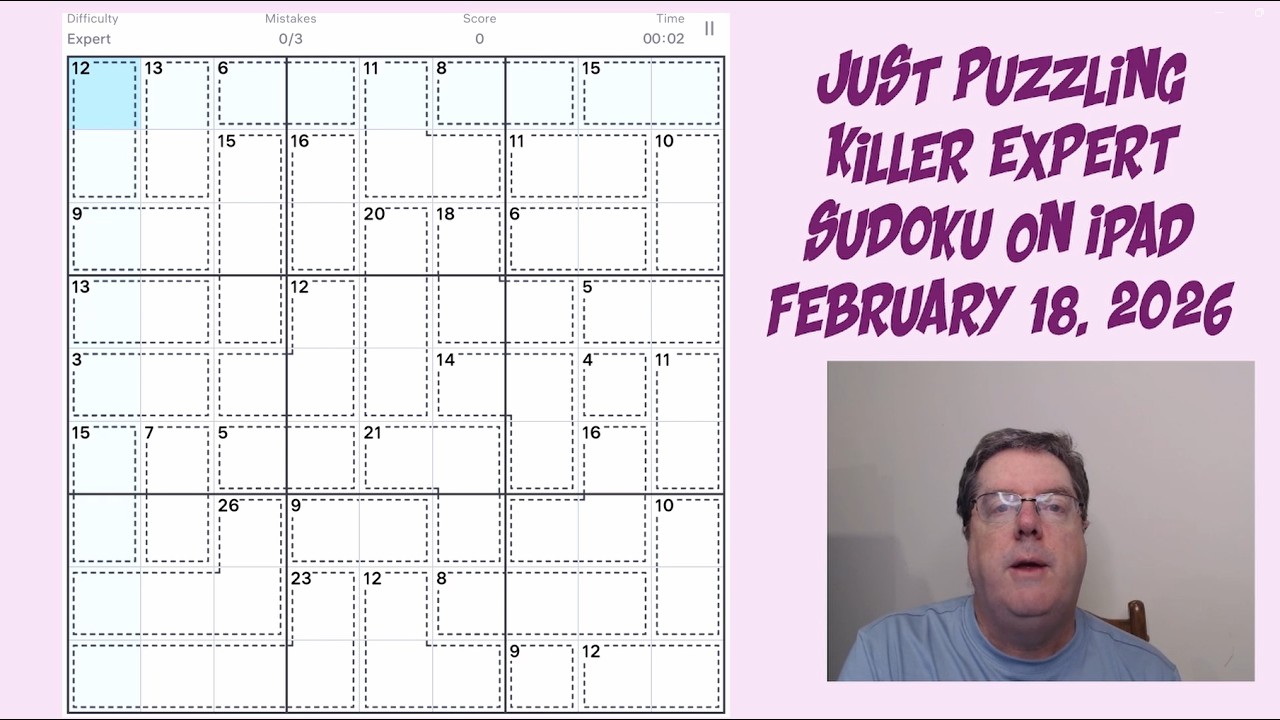 Learning Killer Sudoku By Doing and Explaining | February 18 2026
