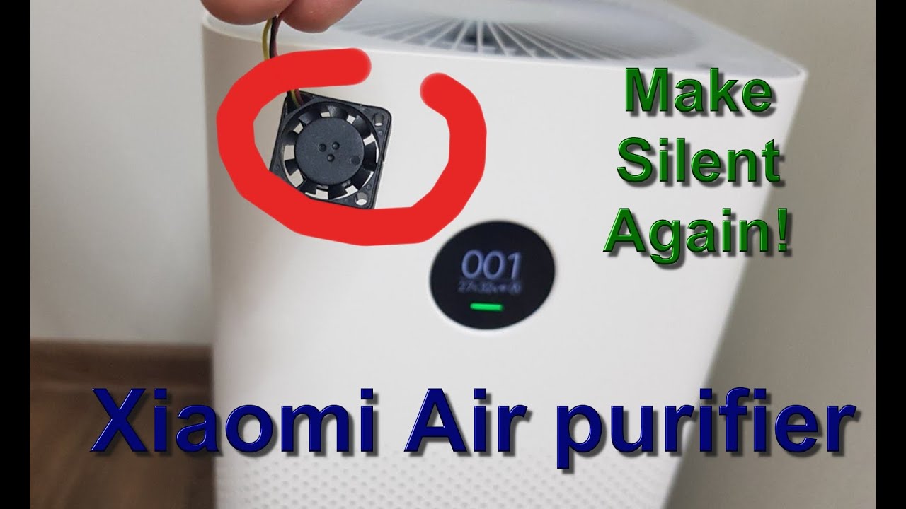 Xiaomi Air Purifier: how to get rid of noise