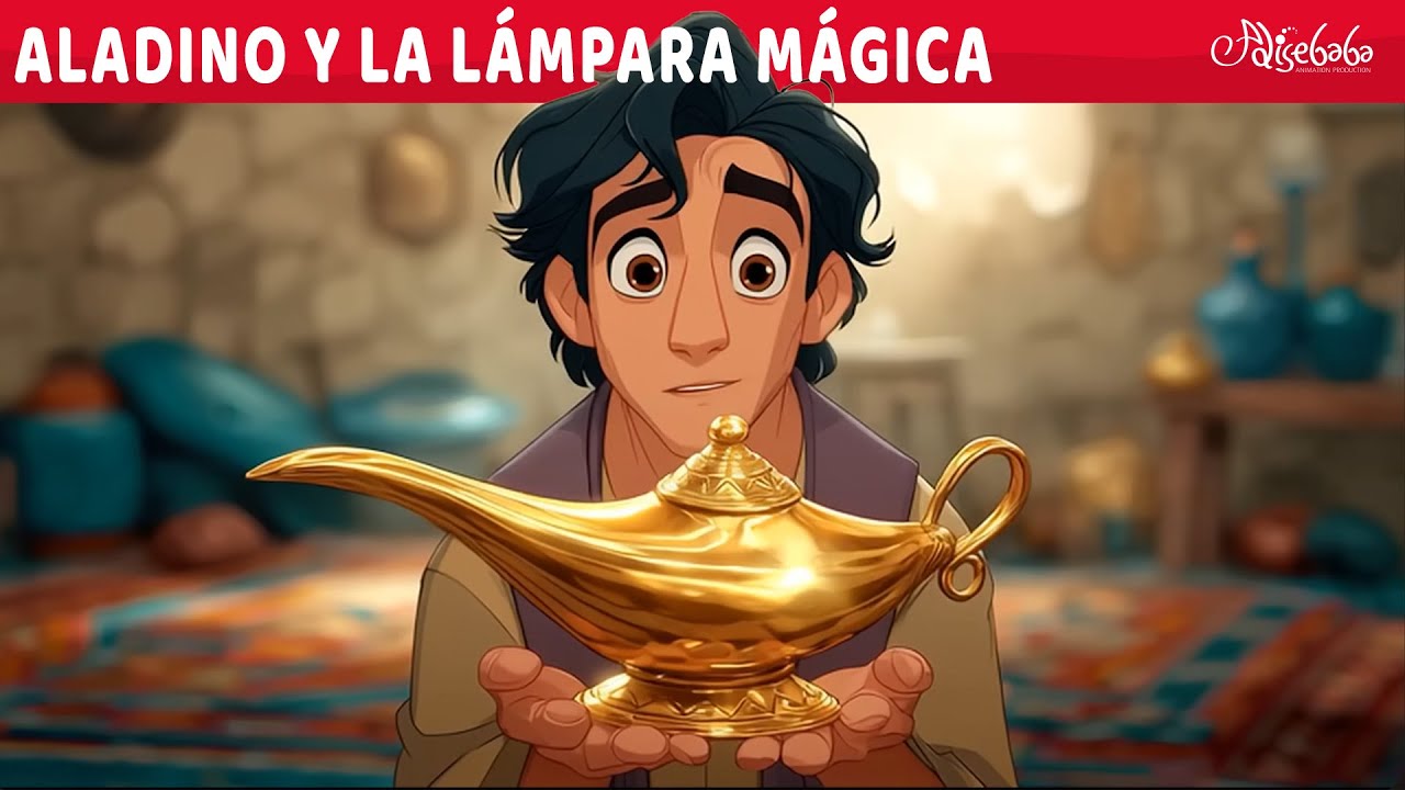 Aladino y la Lámpara Mágica 🌟🧞 Cuentos infantiles para dormir en Español