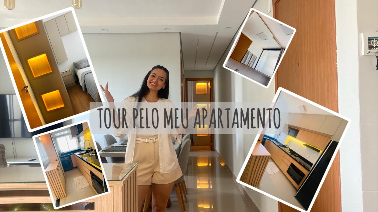 Tour pelo nosso apartamento de 48m2