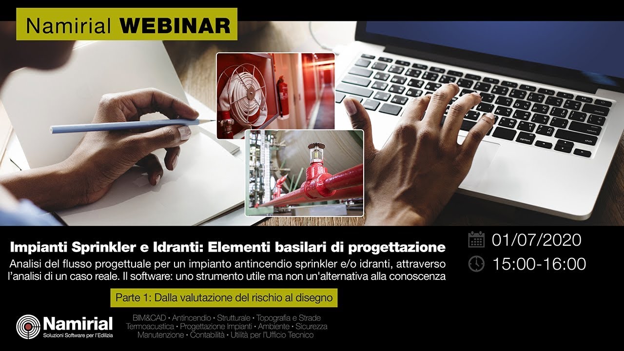 Impianti Sprinkler e Idranti: Elementi basilari di progettazione - Parte 1