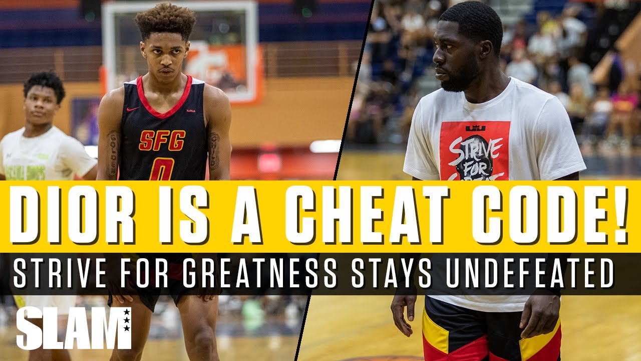 Dior Johnson is a CHEAT CODE! 😈 Strive For Greatness stays Undefeated in Vegas!