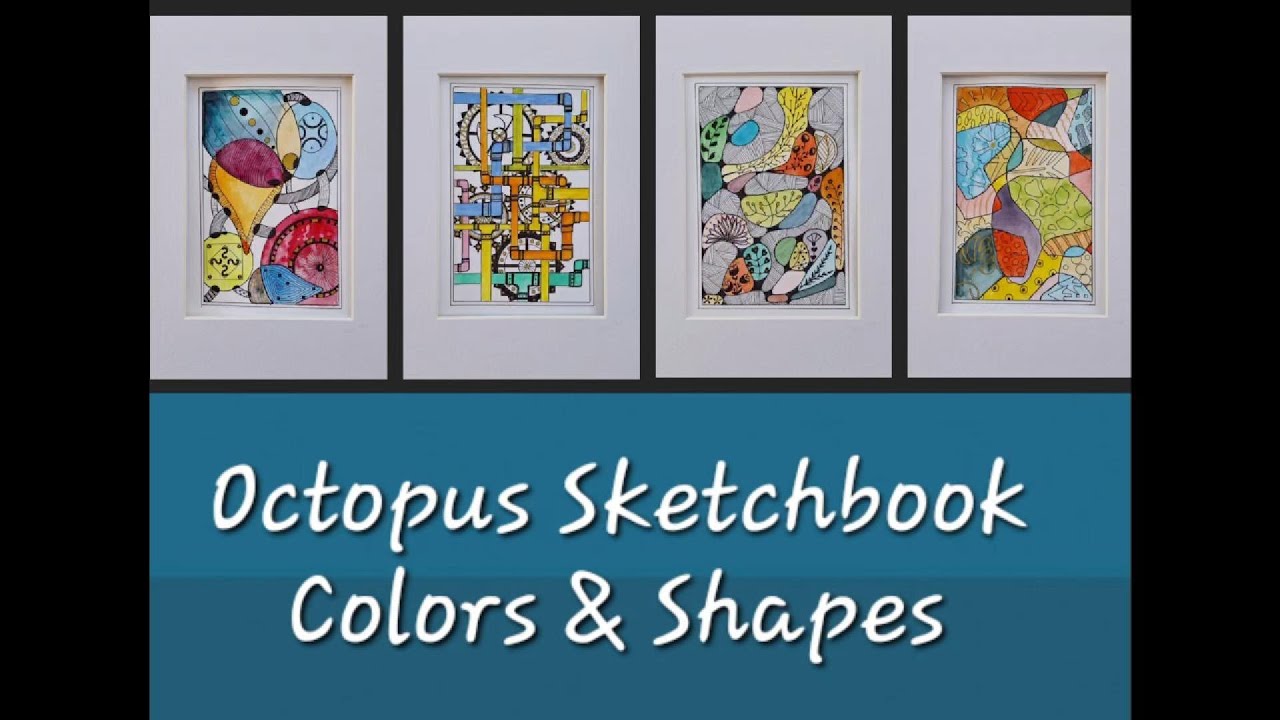 Octopus Sketchbook - Shapes & Color