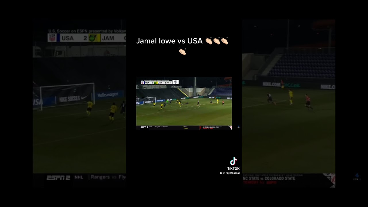 Jamal Lowe goal vs USA