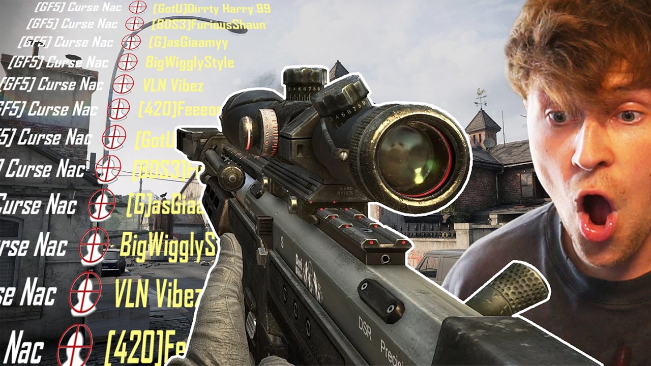 Reacting to DISGUSTING Unseen Clips from Old CoDs