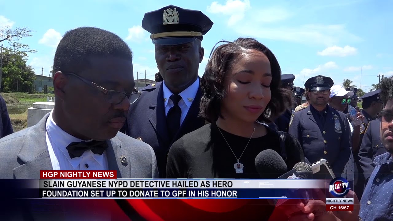SLAIN GUYANESE NYPD DETECTIVE HAILED AS HERO