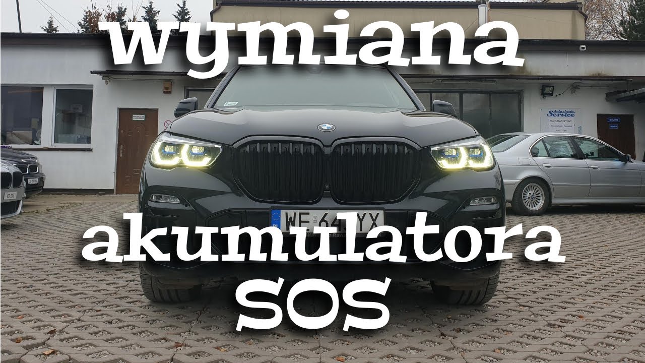 WYPASIONE | BMW X5 G05 | WYMIANA AKUMULATORA SOS