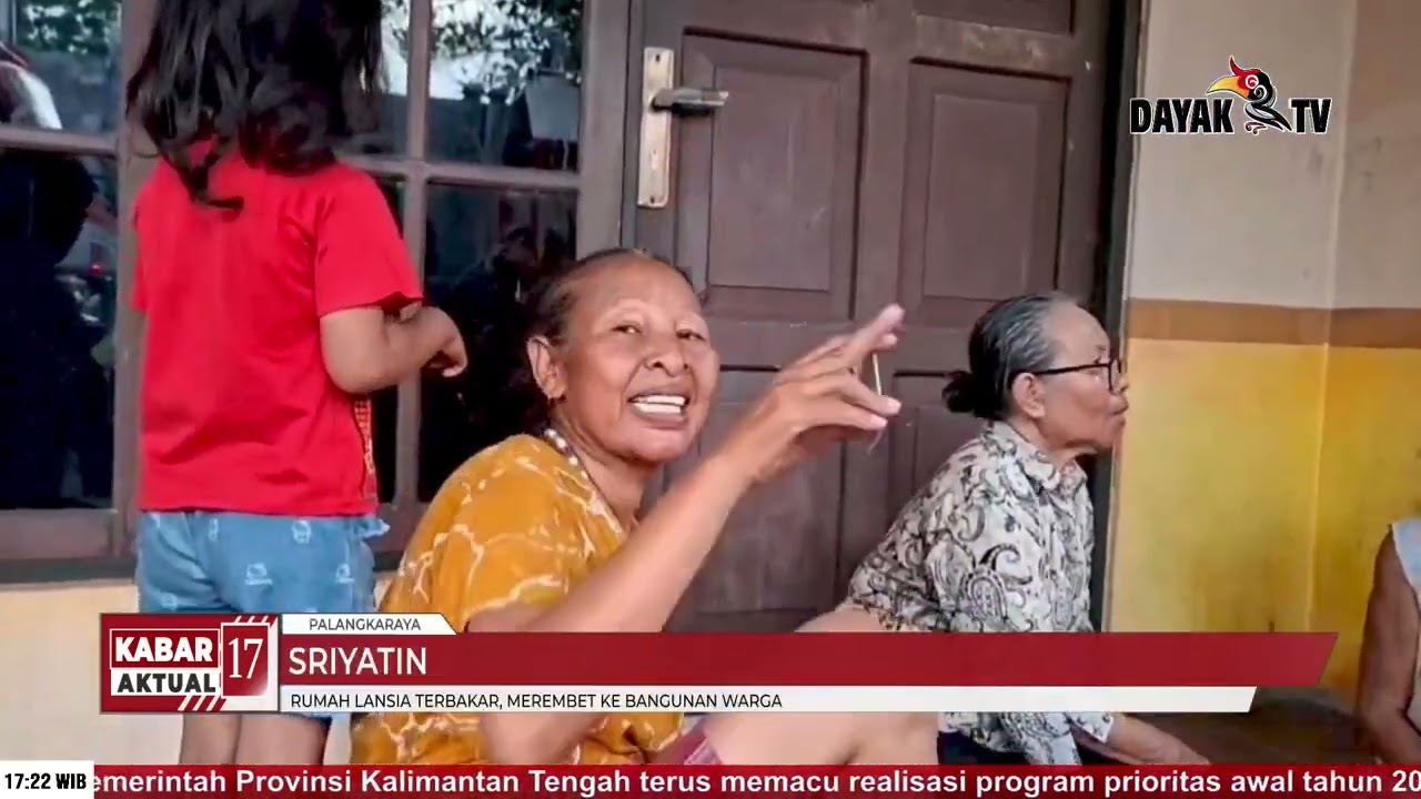 RUMAH LANSIA TERBAKAR, MEREMBET KE BANGUNAN WARGA - KABAR 17